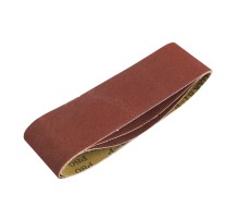 Лента абразивная (75х533мм, Р80, 3 шт.)