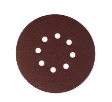 Круг шлифовальный на липучке (150 мм, Р120, 8 отв.)