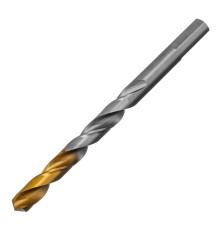 Сверло спиральное по металлу 9 x 125 мм, Р6М5, Golden Tip  Denzel