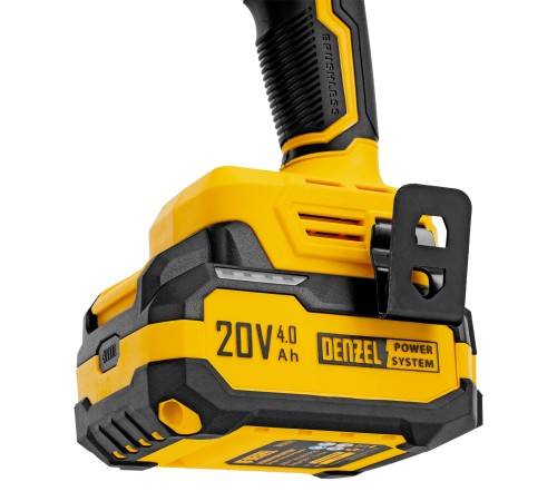 Гайковерт ударный аккумуляторный бесщет. CIWH-BL-20-350, Li-Ion, 20 В// Denzel