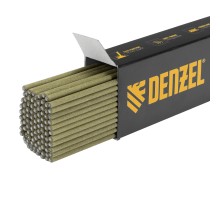 Электроды DER-46 Goldline, диам. 3 мм, 2,5 кг, рутил-целлюлозное покрытие Denzel Электроды DER-46 Goldline, диам. 3 мм, 2,5 кг, рутил-целлюлозное покрытие Denzel