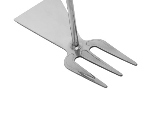 Мотыжка комбинированная, 70 х 290 мм, нержавеющая сталь, двухкомпонентная рукоятка, Premium Plus, Palisad