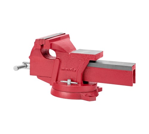 Тиски слесарные, 200 мм, поворотные, с наковальней// Matrix