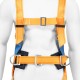 Удерживающе-страховочная привязь, модель УСП II, наплечные и набедренные лямки, высокий кушак Сибртех