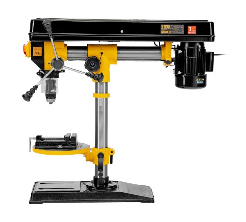 Станок сверлильный радиальный DDM-550R, 550 Вт, 16 мм, 12 ск., настольный Denzel