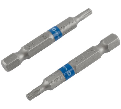 Биты стальные, 2 шт., CUTOP Profi, TORX T15, 50 мм CUTOP Биты стальные, 2 шт., CUTOP Profi, TORX T15, 50 мм CUTOP