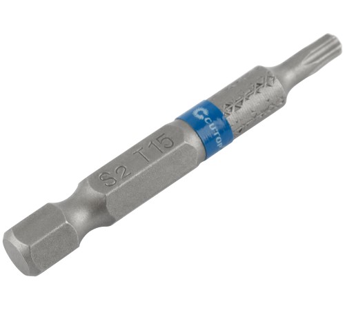 Биты стальные, 2 шт., CUTOP Profi, TORX T15, 50 мм CUTOP Биты стальные, 2 шт., CUTOP Profi, TORX T15, 50 мм CUTOP