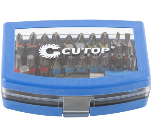 Набор бит в пластиковом боксе CUTOP Profi (32 предмета) CUTOP Набор бит в пластиковом боксе CUTOP Profi (32 предмета) CUTOP