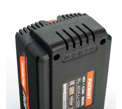 Батарея аккумуляторная PATRIOT BL 404 (40 В, 4 Ач) Батарея аккумуляторная PATRIOT BL 404 (40 В, 4 Ач)