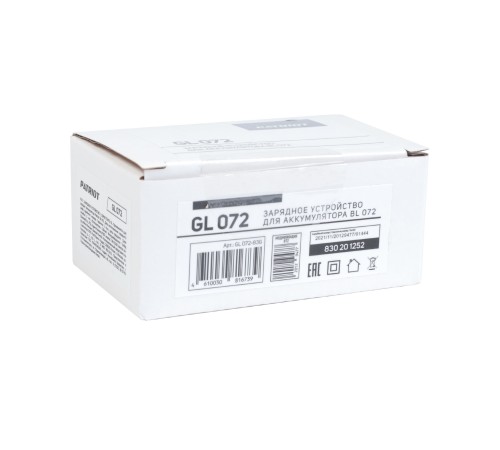 Устройство зарядное PATRIOT GL 072 Устройство зарядное PATRIOT GL 072