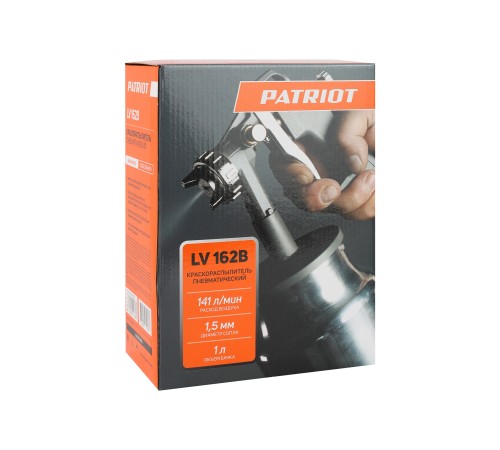 Пневмокраскораспылитель PATRIOT LV 162 В Пневмокраскораспылитель PATRIOT LV 162 В