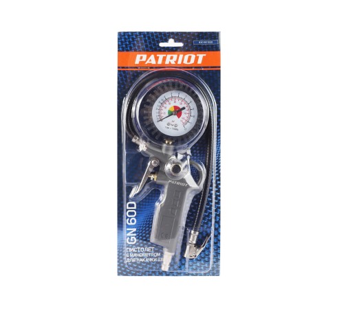 Пистолет для накачки шин PATRIOT GN 60 D Пистолет для накачки шин PATRIOT GN 60 D