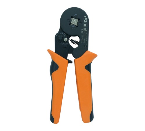 Пресс-клещи для втулочных наконечников 0.25-10 мм2, квадратн. профиль, Sturm!