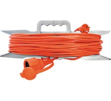 Удлинитель силовой на рамке без заземления "UNIVERSAL"ПВС (2x0,75 мм) 6 А, 1300 Вт, 20 м РОС