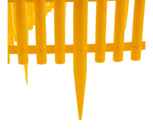 Забор декоративный "Гибкий", 24 х 300 см, желтый, Palisad