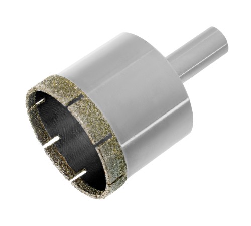 Сверло по стеклу и керамической плитке, 35 х 55 мм, цилиндрический хвостовик Сибртех