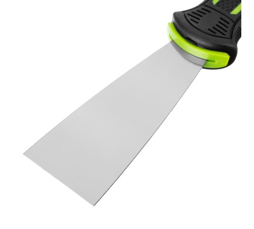 Шпательная лопатка из нержавеющей стали, 40 мм, 2-компонентная рукоятка Сибртех