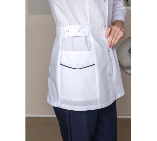 Костюм женский Орхидея (тк.ТиСи), белый/т.синий Костюм женский Орхидея (тк.ТиСи), белый/т.синий