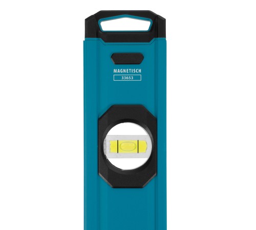 Уровень алюминиевый, магнит., фрезерованный, 3 глазка, 0,5 мм/м, 1000 мм Gross