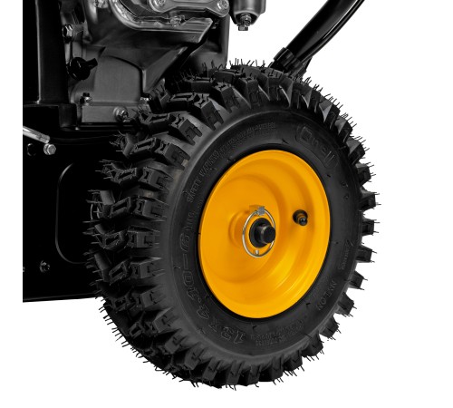 Бензиновая снегоуборочная машина SB 560 LP, 212 cc, электростартер, фара Denzel