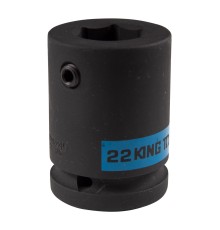 Держатель вставок (бит) ударный 3/4">22 мм, с винтовым фиксатором KING TONY 609622M Держатель вставок (бит) ударный 3/4">22 мм, с винтовым фиксатором KING TONY 609622M