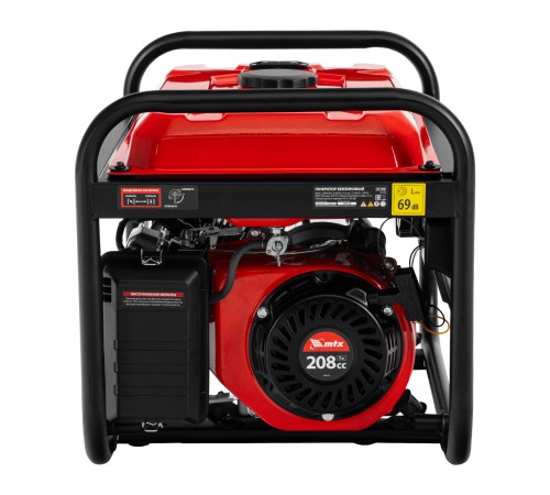 Генератор бензиновый RS-3500, 2,8 кВт, 230В, ручной стартер MTX