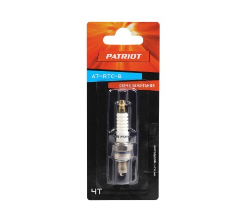 Свечи PATRIOT А7RTC-B для 4-х тактных двигателей Свечи PATRIOT А7RTC-B для 4-х тактных двигателей
