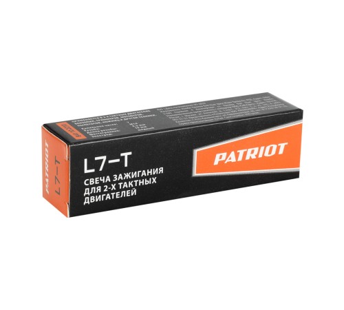 Свечи PATRIOT L7T для 2-х тактных двигателей Свечи PATRIOT L7T для 2-х тактных двигателей