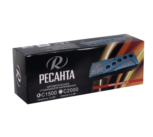 Стабилизатор напряжения РЕСАНТА С1500 Стабилизатор напряжения РЕСАНТА С1500