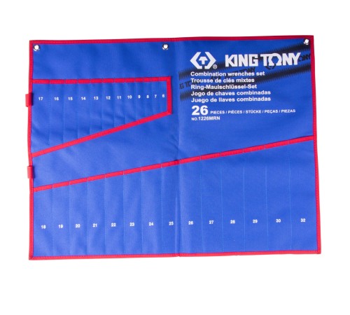 Чехол из теторона для набора 1226MRN KING TONY 831226KTAB Чехол из теторона для набора 1226MRN KING TONY 831226KTAB