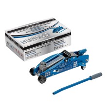 Домкрат гидравлический подкатной 2.5 т, с фиксатором, Safety Pin, 140-385 мм Stels