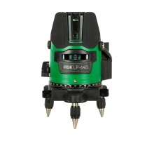 Комплект: лазерный уровень RGK LP-64G + штатив RGK LET-170