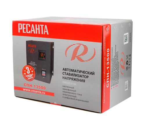 Стабилизатор напряжения РЕСАНТА СПН-13500 Стабилизатор напряжения РЕСАНТА СПН-13500