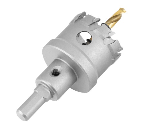 Коронка по металлу твердосплавная, 41 мм Denzel