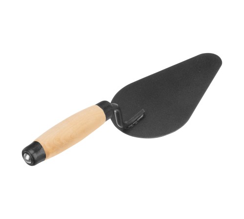 Кельма печника стальная, деревянная усиленная ручка