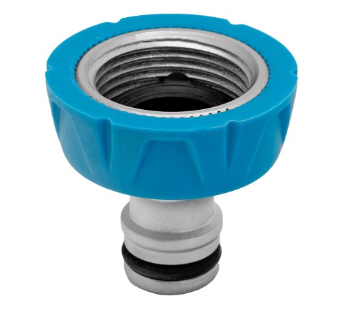 Адаптер штуцерный с внутренней резьбой 3/4", алюминий, TPR, LUXE Palisad Адаптер штуцерный с внутренней резьбой 3/4", алюминий, TPR, LUXE Palisad