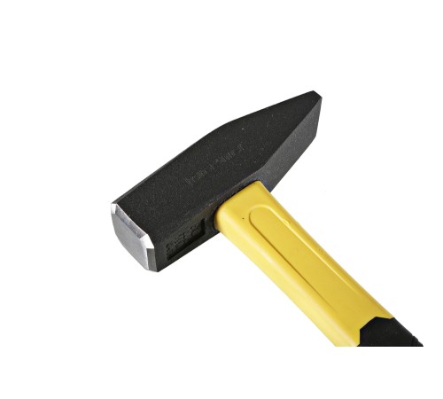 Молоток слесарный, кованый боек, 1000 г, фибергласовая рукоятка, Hanskonner