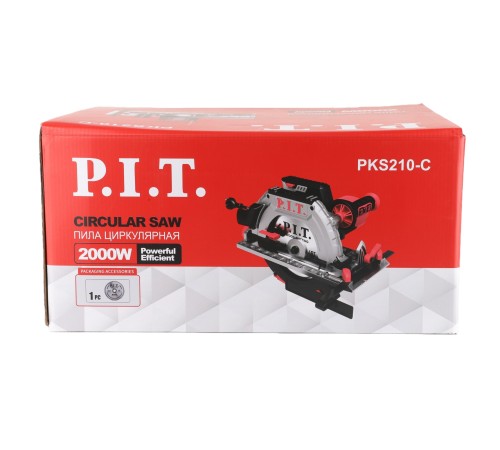 Пила циркулярная сетевая P.I.T. PKS210-C (Арт. 102500701010)