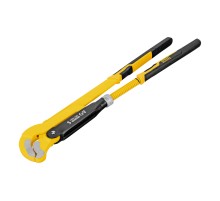 Ключ трубный рычажный №3, 2", цельнокованый, CrV, тип "S" Denzel