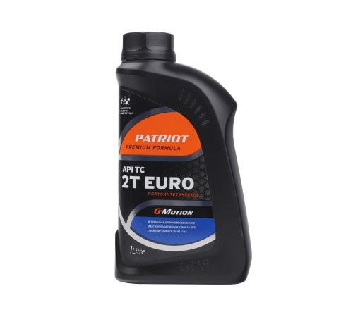 Масло 2-х тактное полусинтетическое PATRIOT G-Motion Euro Масло 2-х тактное полусинтетическое PATRIOT G-Motion Euro