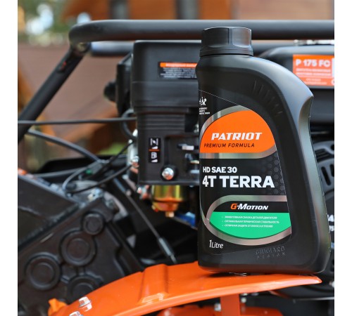 Масло 4-х тактное минеральное PATRIOT G-Motion HD SAE 30 Terra Масло 4-х тактное минеральное PATRIOT G-Motion HD SAE 30 Terra
