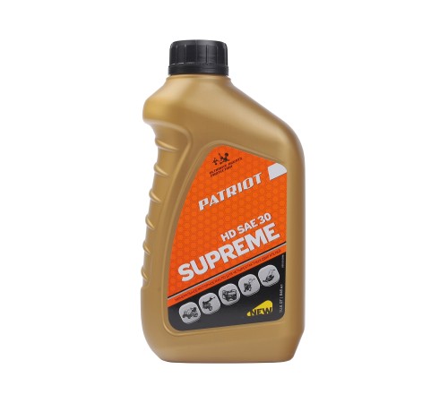 Масло 4-х тактное PATRIOT Supreme HD SAE 30 Масло 4-х тактное PATRIOT Supreme HD SAE 30