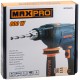 MAX-PRO Дрель ударная 600 Вт; 0-2800 об/мин; ключевой патрон 1,5-13 мм; 1,6 кг; антивибрационная ручка; резиновые вставки; кор. MPID600V