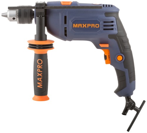 MAX-PRO Дрель ударная 710 Вт; 0-2800 об/мин; ключевой патрон 1,5-13 мм; 1,7 кг; антивибрационная ручка; резиновые вставки; кор. MPID710V1 MAX-PRO Дрель ударная 710 Вт; 0-2800 об/мин; ключевой патрон 1,5-13 мм; 1,7 кг; антивибрационная ручка; резиновые вставки; кор. MPID710V1
