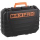 MAX-PRO Перфоратор монтажный 620 Вт; 0-1000 об/мин; 2,5 Дж; 3 режима; Д/Б/М-30/24/13; 2,8 кг; SDS-PLUS; антивибрационная ручка; резиновые вставки; рез MPRH620/24V
