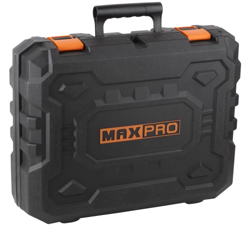 MAX-PRO Перфоратор демонтажный 1500 Вт; 0-850 об/мин; 5,5 Дж; 3 режима; Д/Б/М-42/32/13; 5,2 кг; SDS-PLUS; антивибрационная ручка; резиновые вставки; р MPRH1500/32VP