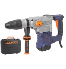 MAX-PRO Перфоратор демонтажный 1600 Вт; 630 об/мин; 9 Дж; бетон 50 мм; 7,3 кг; SDS-MAX; антивибрационная ручка; резиновые вставки; резиновый кабель; н MPRH1600/50M
