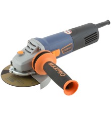 MAX-PRO Шлифмашина угловая 950 Вт; 3000-11000 об/мин; быстрозажимной кожух 125 мм; регулировка оборотов; антивибрационная ручка; дополнительные щетки; 