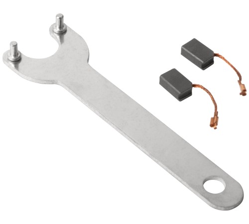 MAX-PRO Шлифмашина угловая 1200 Вт; 11500 об/мин; защитный кожух 125 мм; антивибрационная ручка; дополнительные щетки; 2,2 кг; кор. MPAG1200/125Q