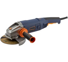 MAX-PRO Шлифмашина угловая 2000 Вт; 8500 об/мин; быстрозажимной кожух 180 мм; антивибрационная ручка; дополнительные щетки; плавный пуск; резиновый к MAX-PRO Шлифмашина угловая 2000 Вт; 8500 об/мин; быстрозажимной кожух 180 мм; антивибрационная ручка; дополнительные щетки; плавный пуск; резиновый к